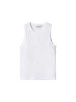 TOP W PHILIPS RIBBINGWHITE
