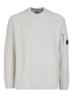 MAGLIA GIROCOLLO CHENILLE COTTON CREWNECK LENS SWEATER