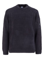MAGLIA GIROCOLLO CHENILLE COTTON CREWNECK LENS SWEATER