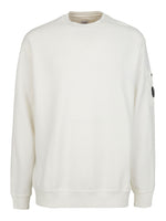 FELPA GIROCOLLO BRUSHED EMERIZED DIAGONAL FLEECE