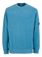 FELPA GIROCOLLO BRUSHED EMERIZED DIAGONAL FLEECE