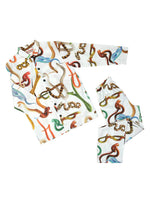 TOILETPAPER PIGIAMA SNAKES/BIANCO L/XL
