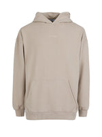 FELPA CON CAPPUCCIO LOGO CENTRALE