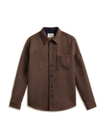 OVESHIRT WAFFLE JACKET
