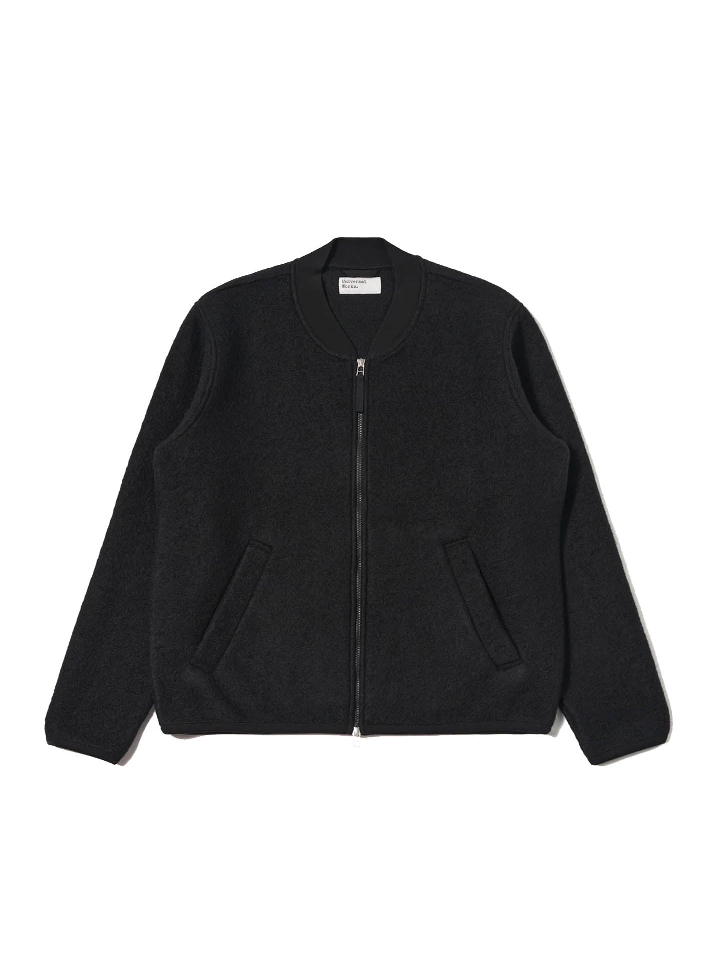CARDIGAN ZIP BOMBER