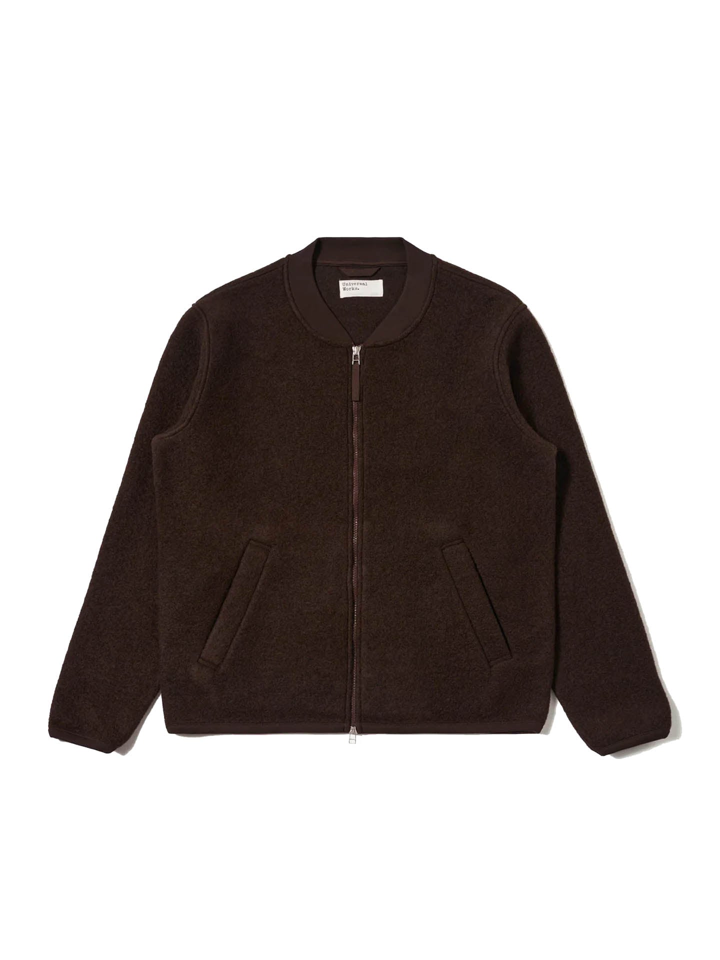CARDIGAN ZIP BOMBER