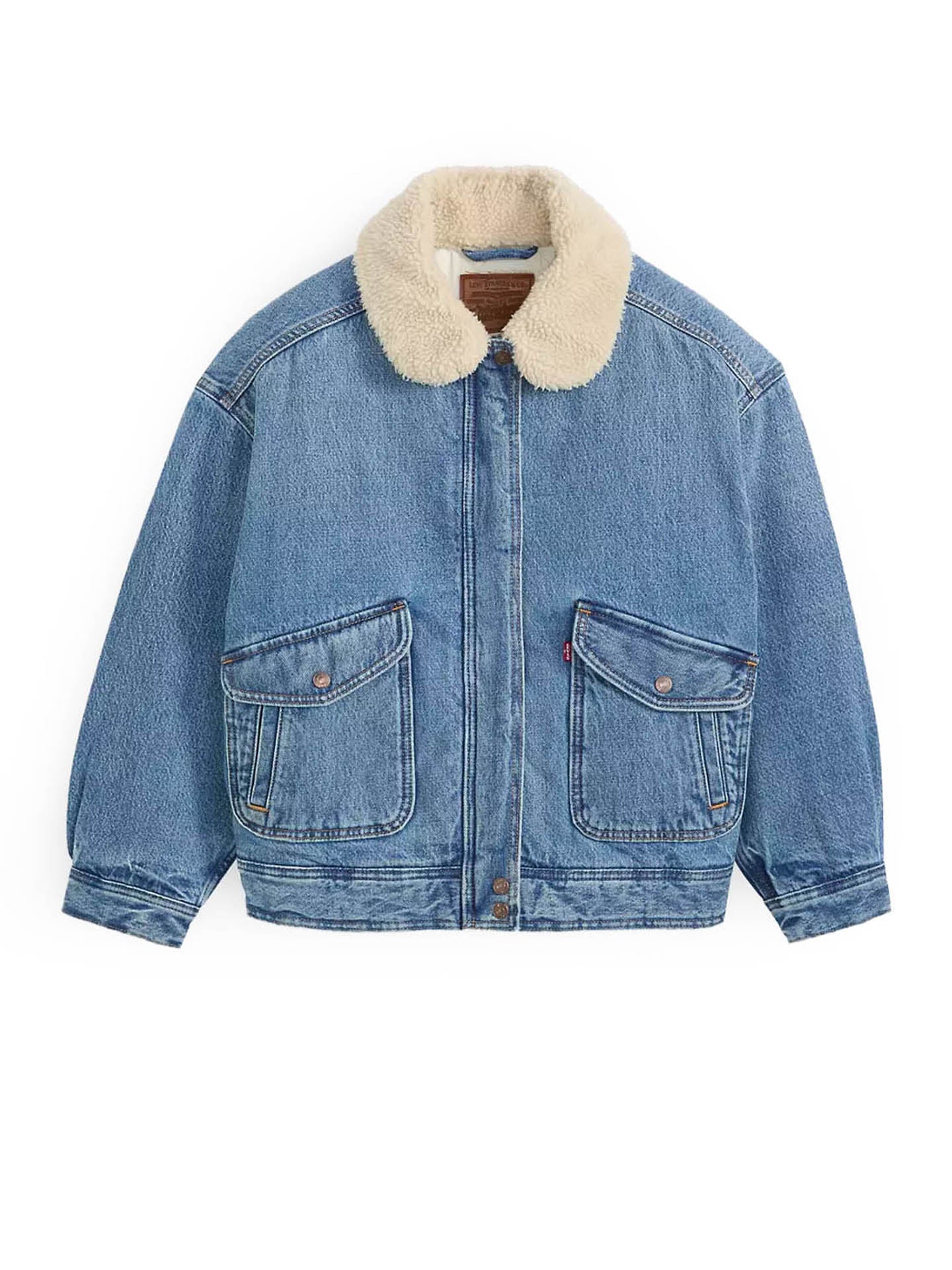 GIACCA SHERPA BOMBER 1