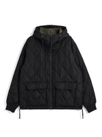 GIACCA MILITARY W-ZIP DOWN HOODIE