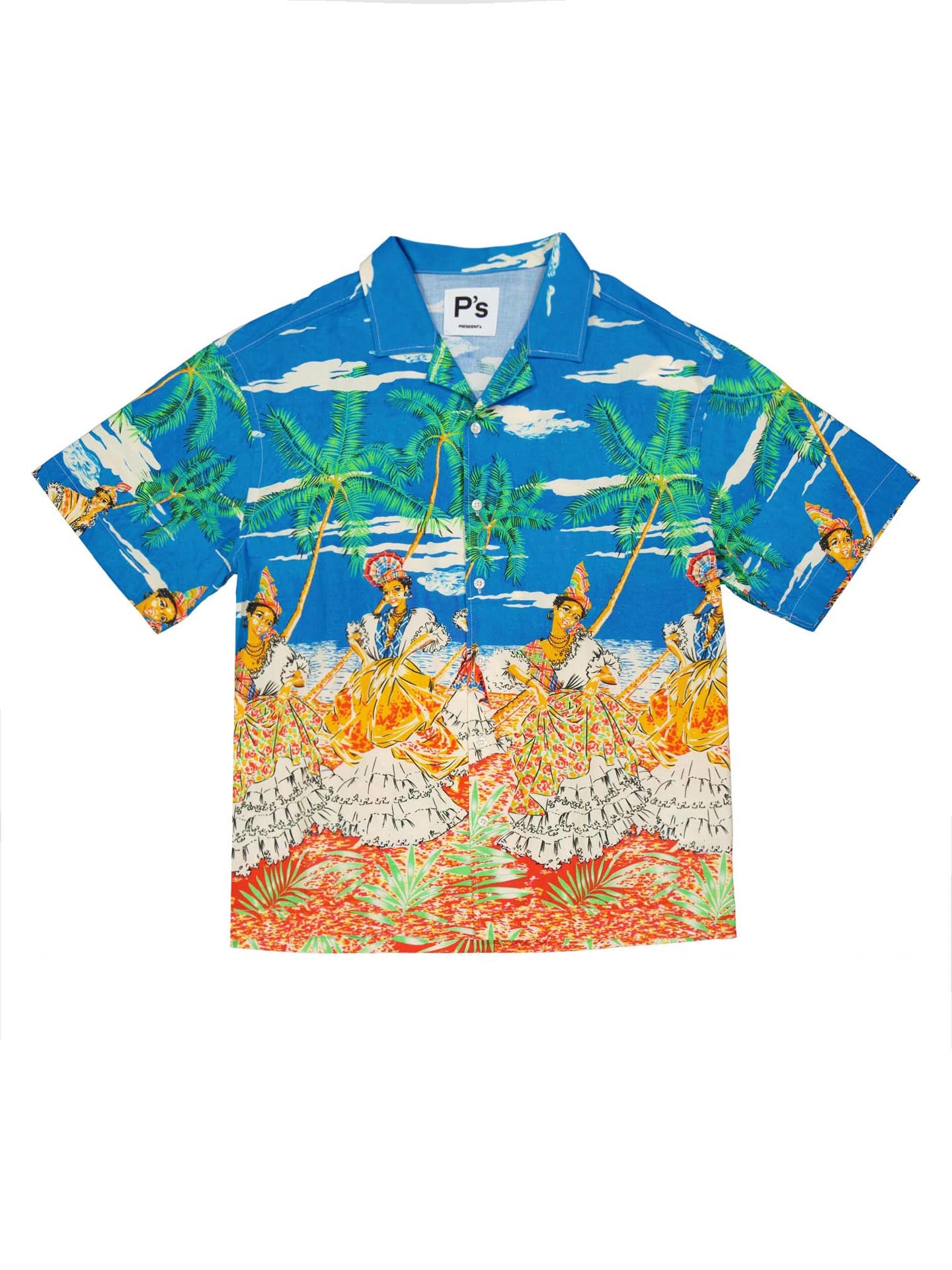 CAMICIA M/C RANGI OVER CARAIBIAN