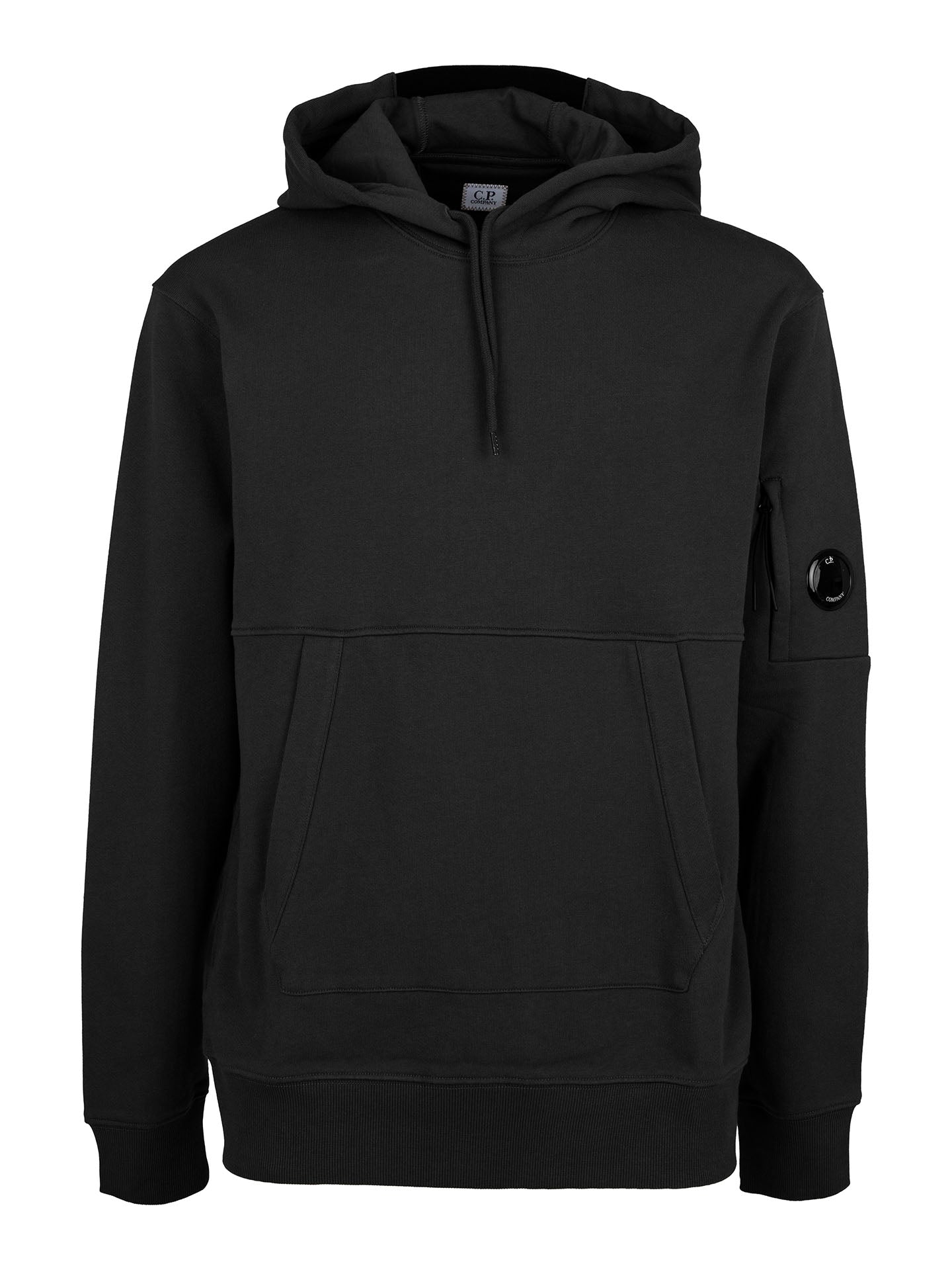 FELPA CAPPUCCIO HOODED IN DIAGONAL RAISED FLEECE