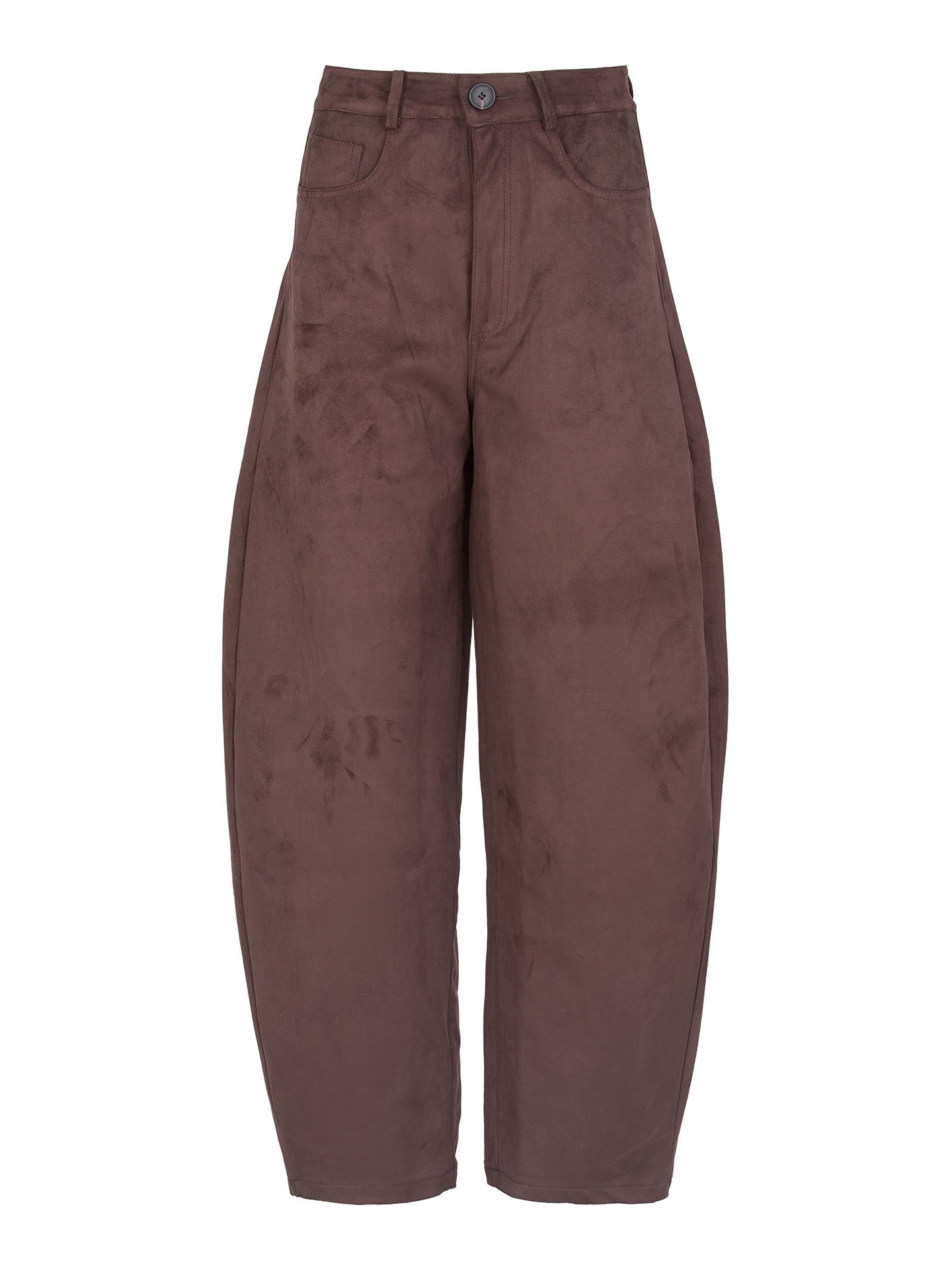PANTALONE BARREL SUEDE