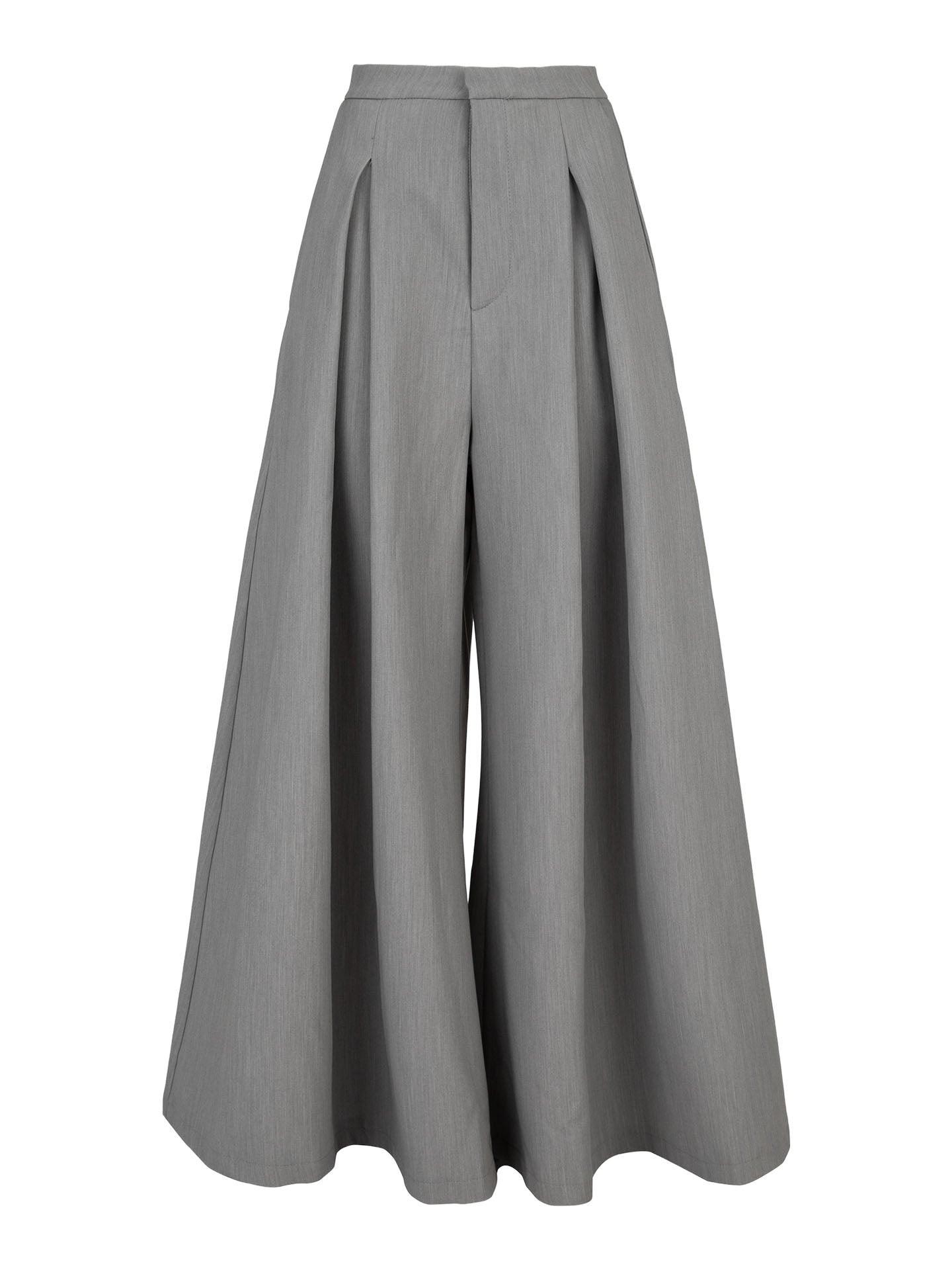 PANTALONE PIEGHE FONDO AMPIO