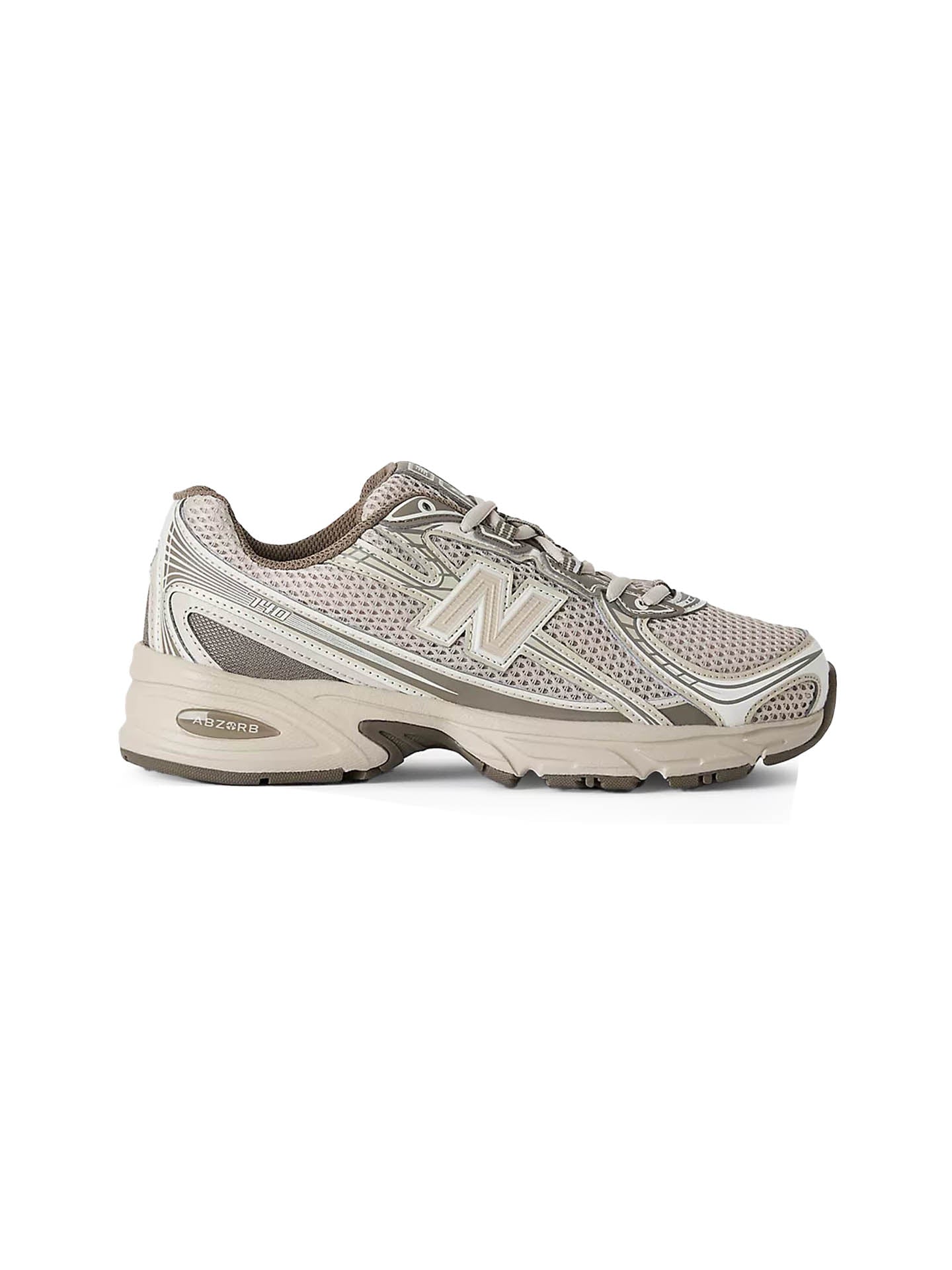 SNEAKERS 740NATURAL-GREEN