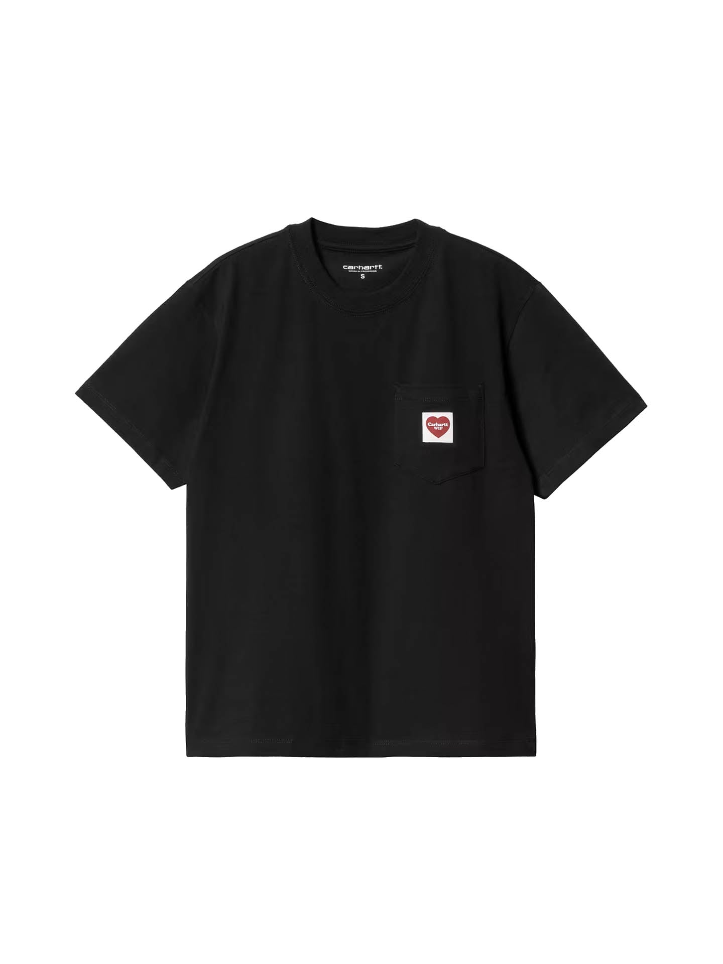 T-SHIRT W MANICA CORTA POCKET HEART