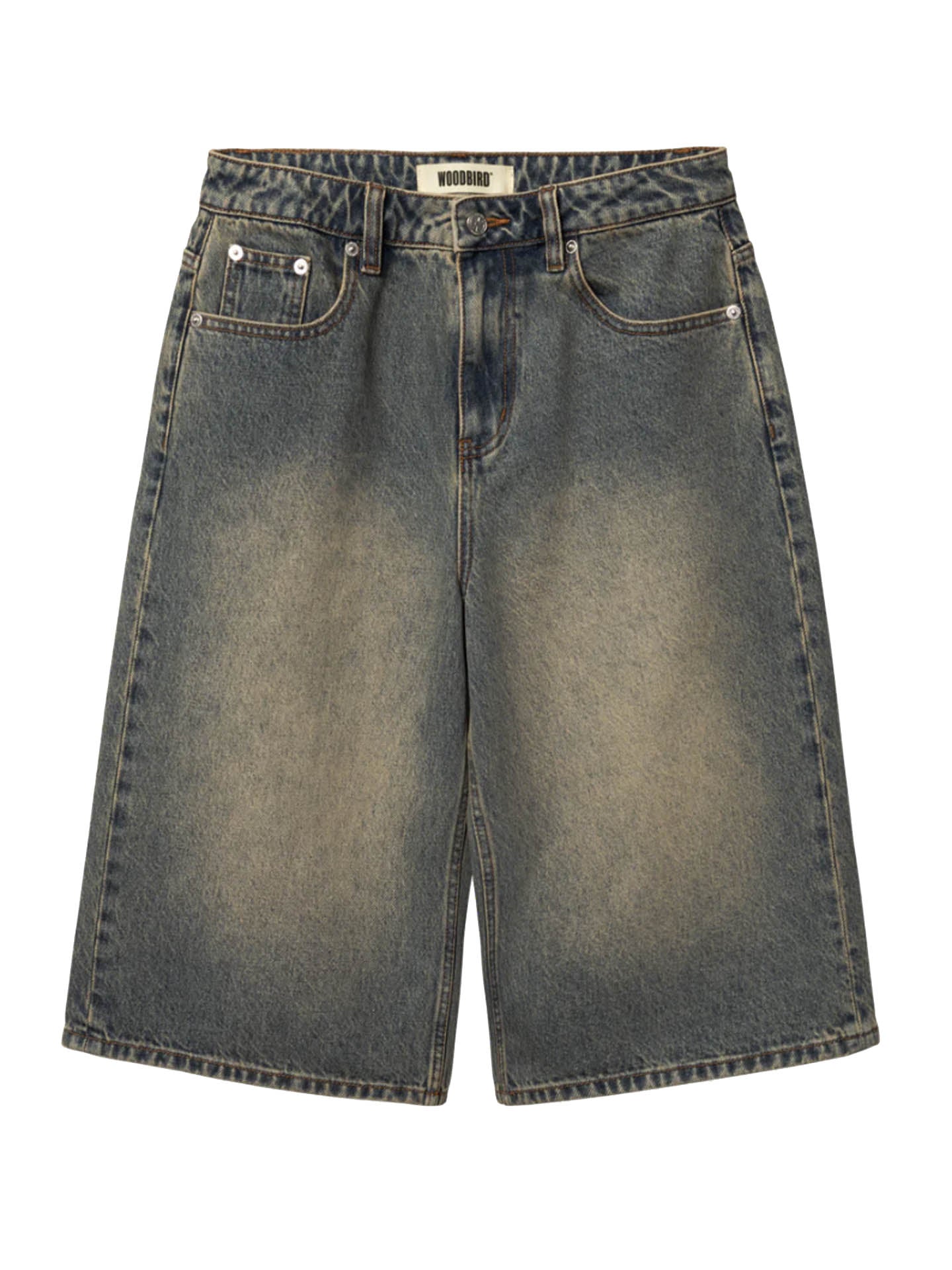 JEANS CORTO SHAN AGED LOOSE
