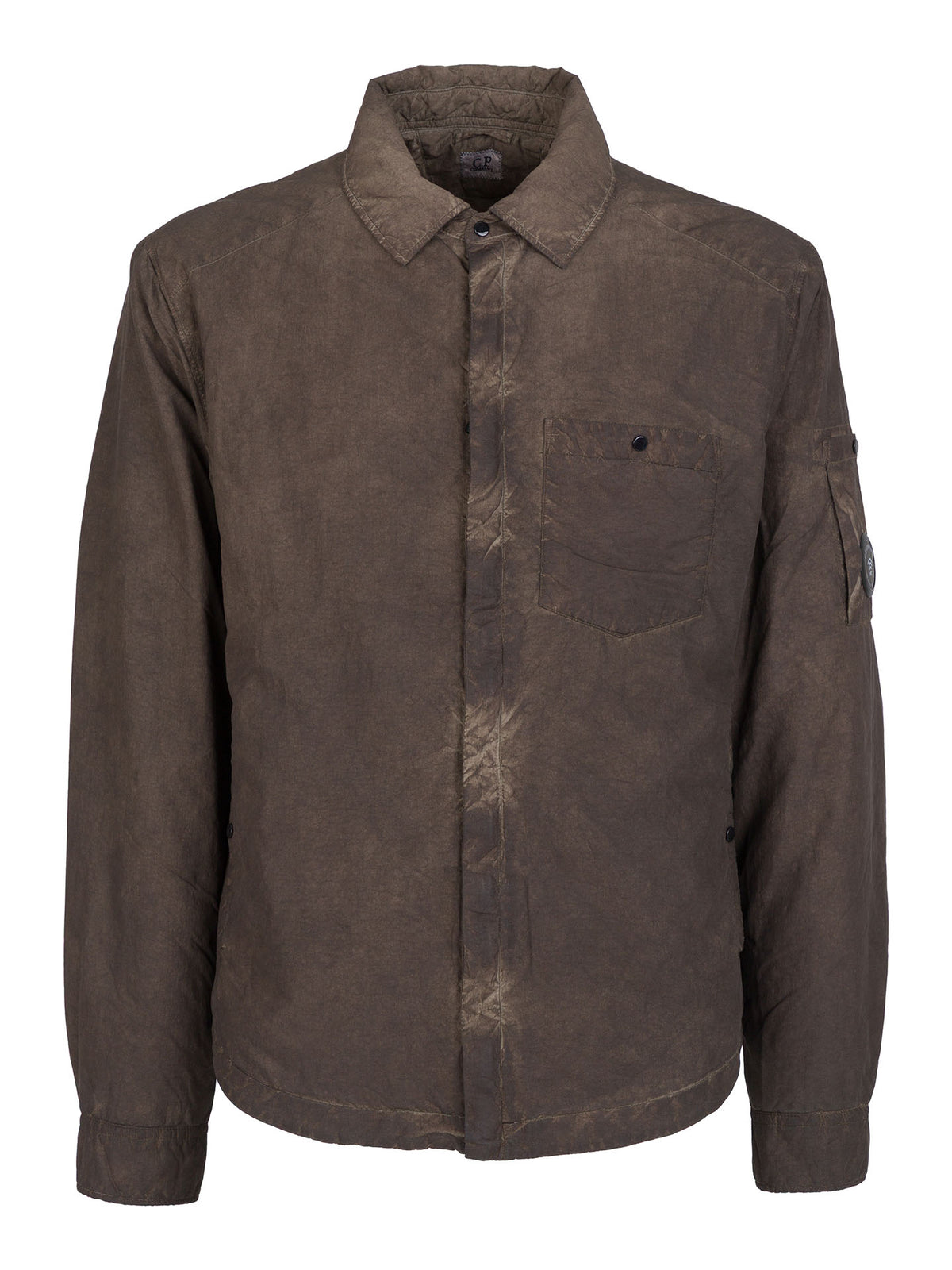 OVERSHIRT FLATT NYLON PADDED ZIPPED