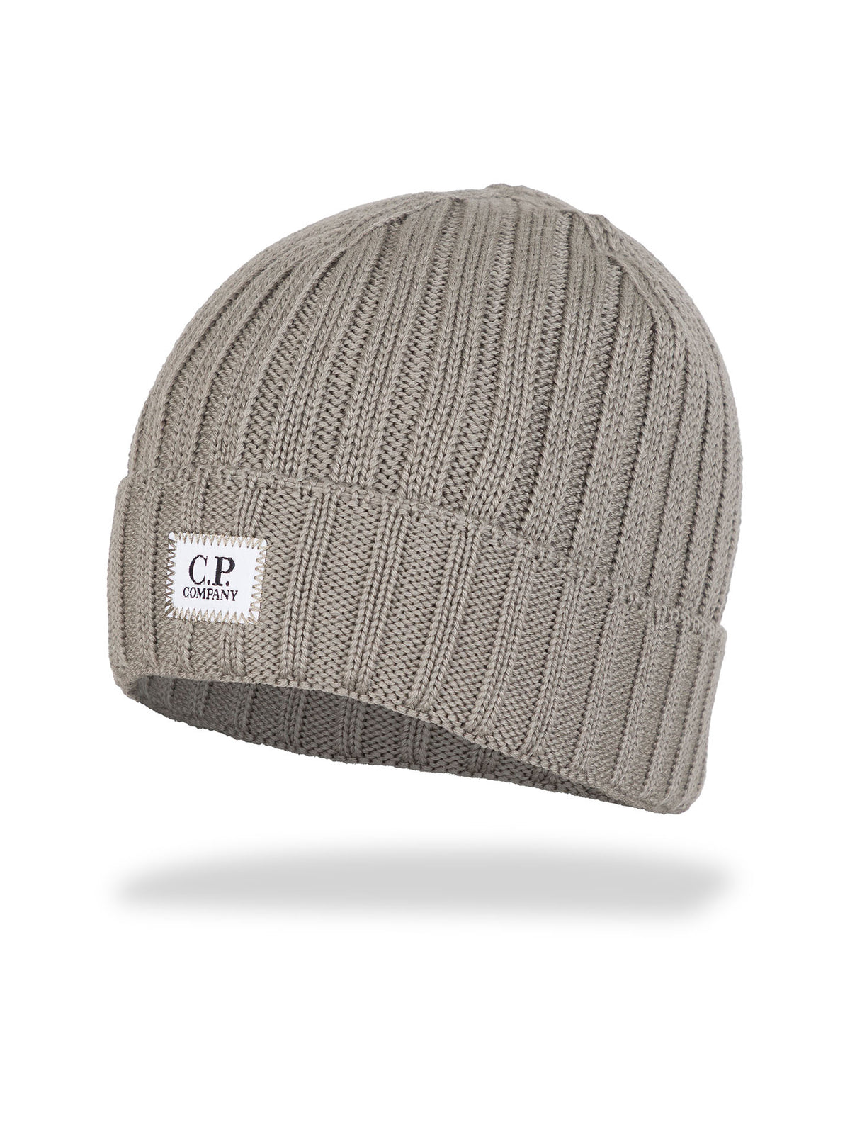 CUFFIA EXTRAFINE MERINO WOOL LOGO BEANIE