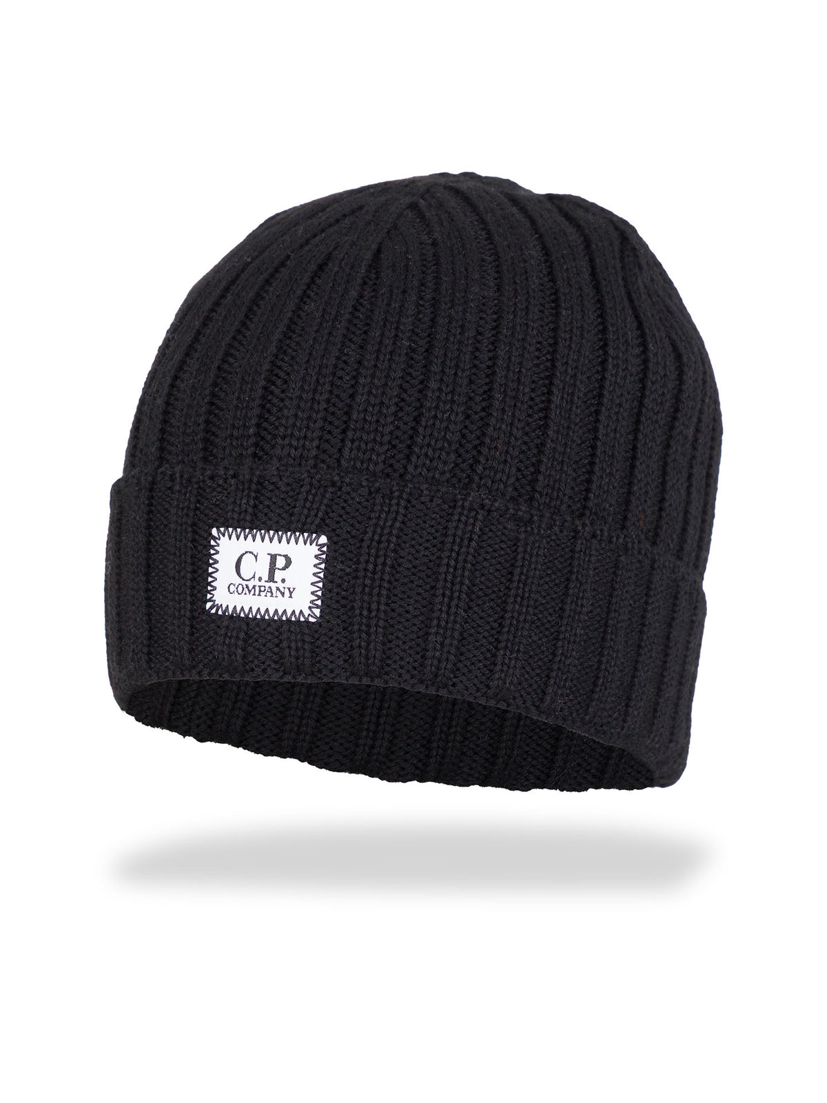 CUFFIA EXTRAFINE MERINO WOOL LOGO BEANIE