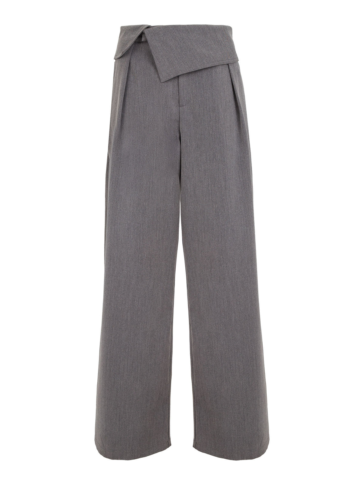 PANTALONE WIDE FIT RISVOLTO IN VITA