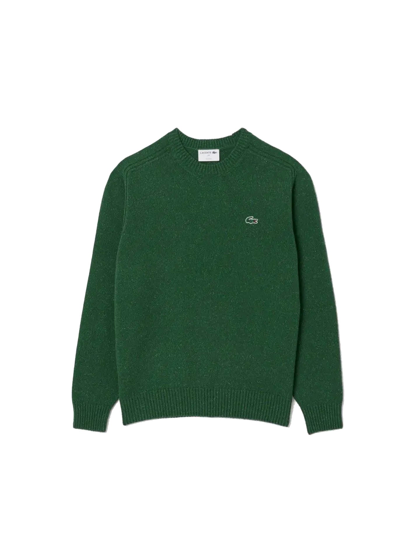 MAGLIA GIROCOLLO WOOL MARL JERSEY