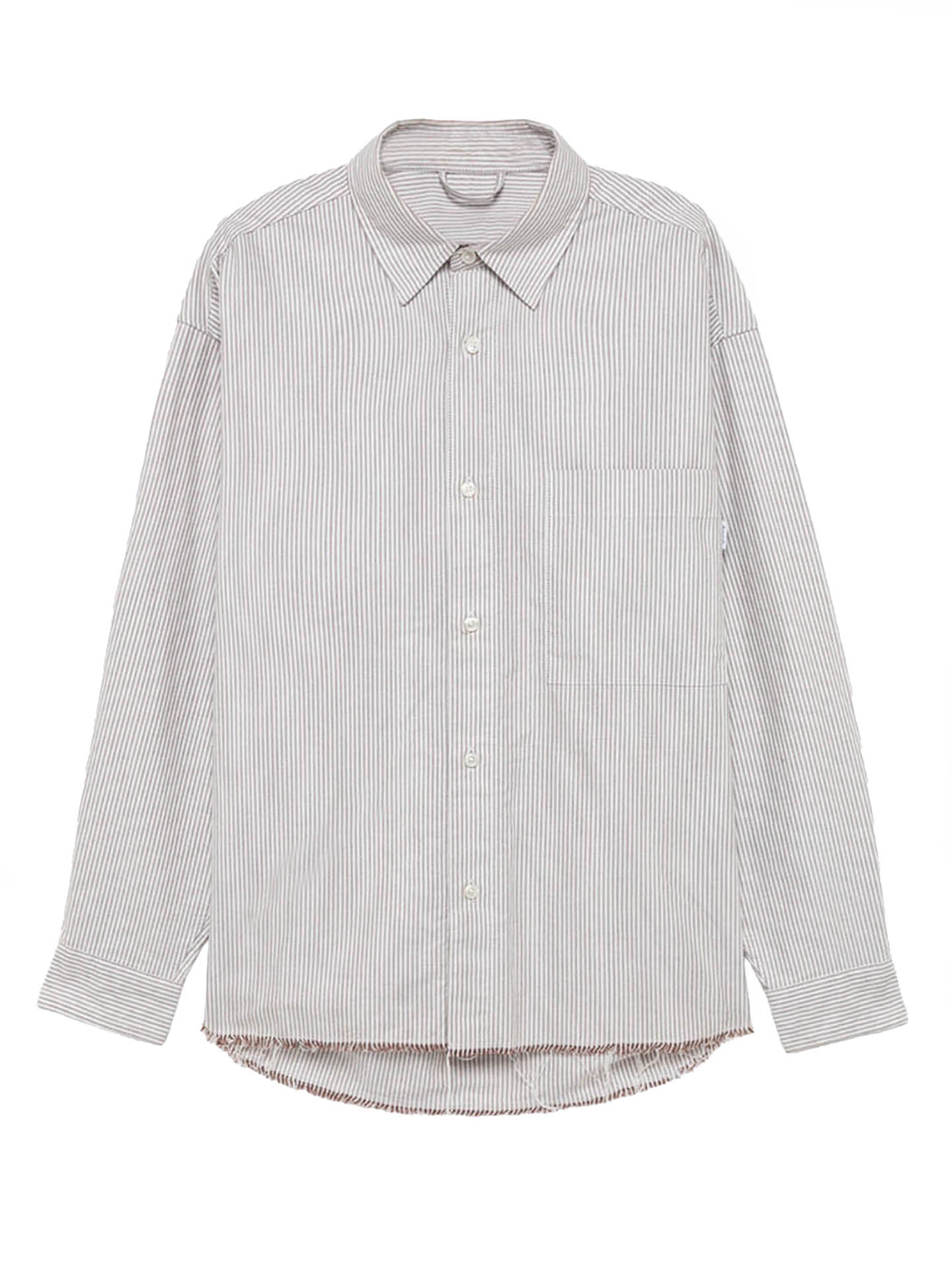 CAMICIA DROPPED ROW EDGE