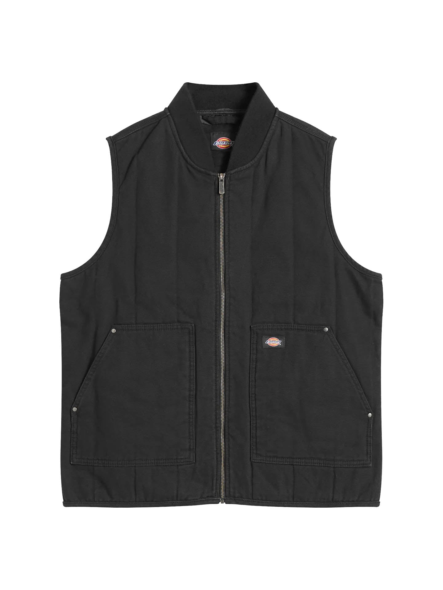 GILET QUILTED CANVAS