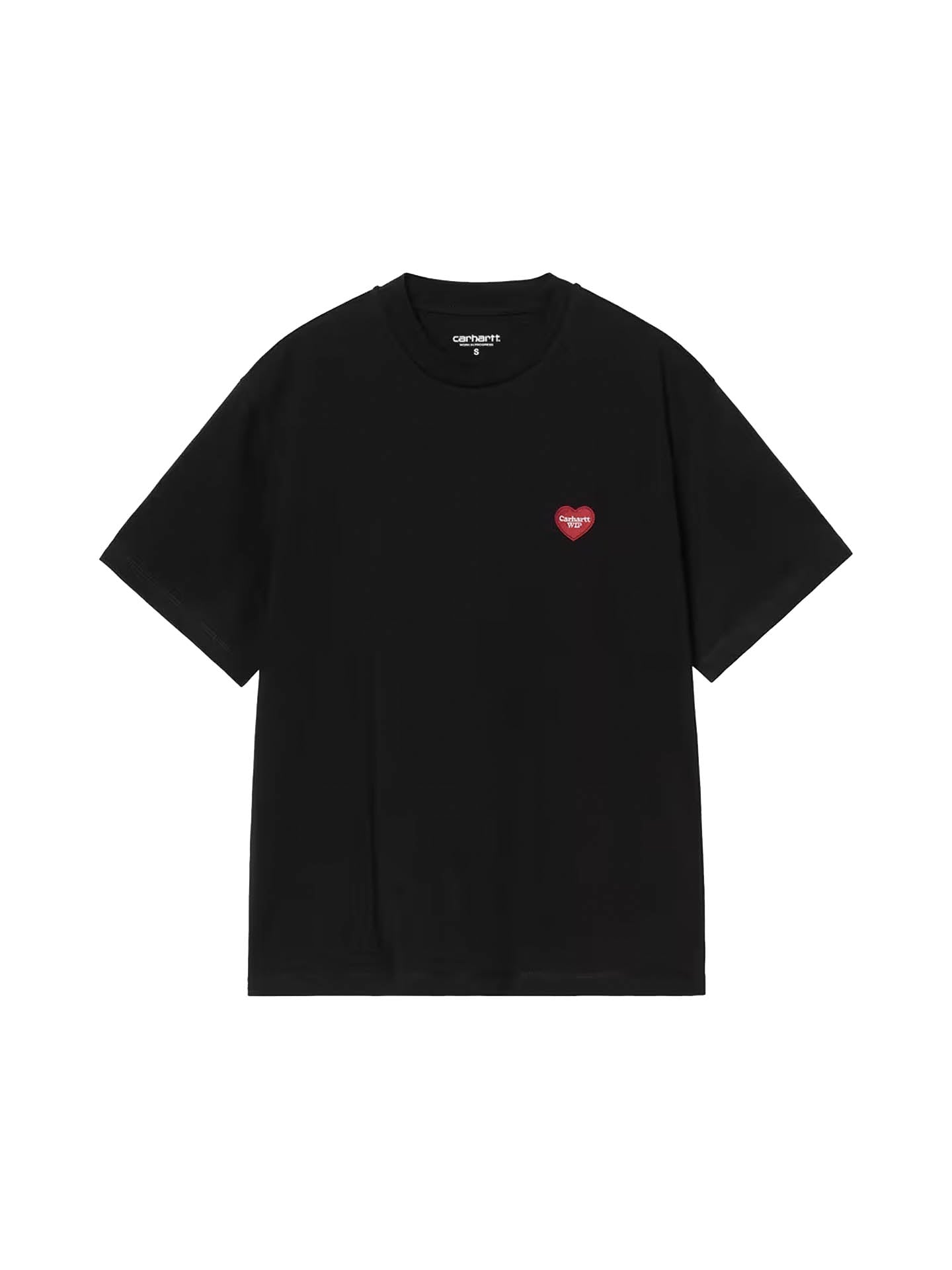 T-SHIRT MANICA CORTA HEART PATCH