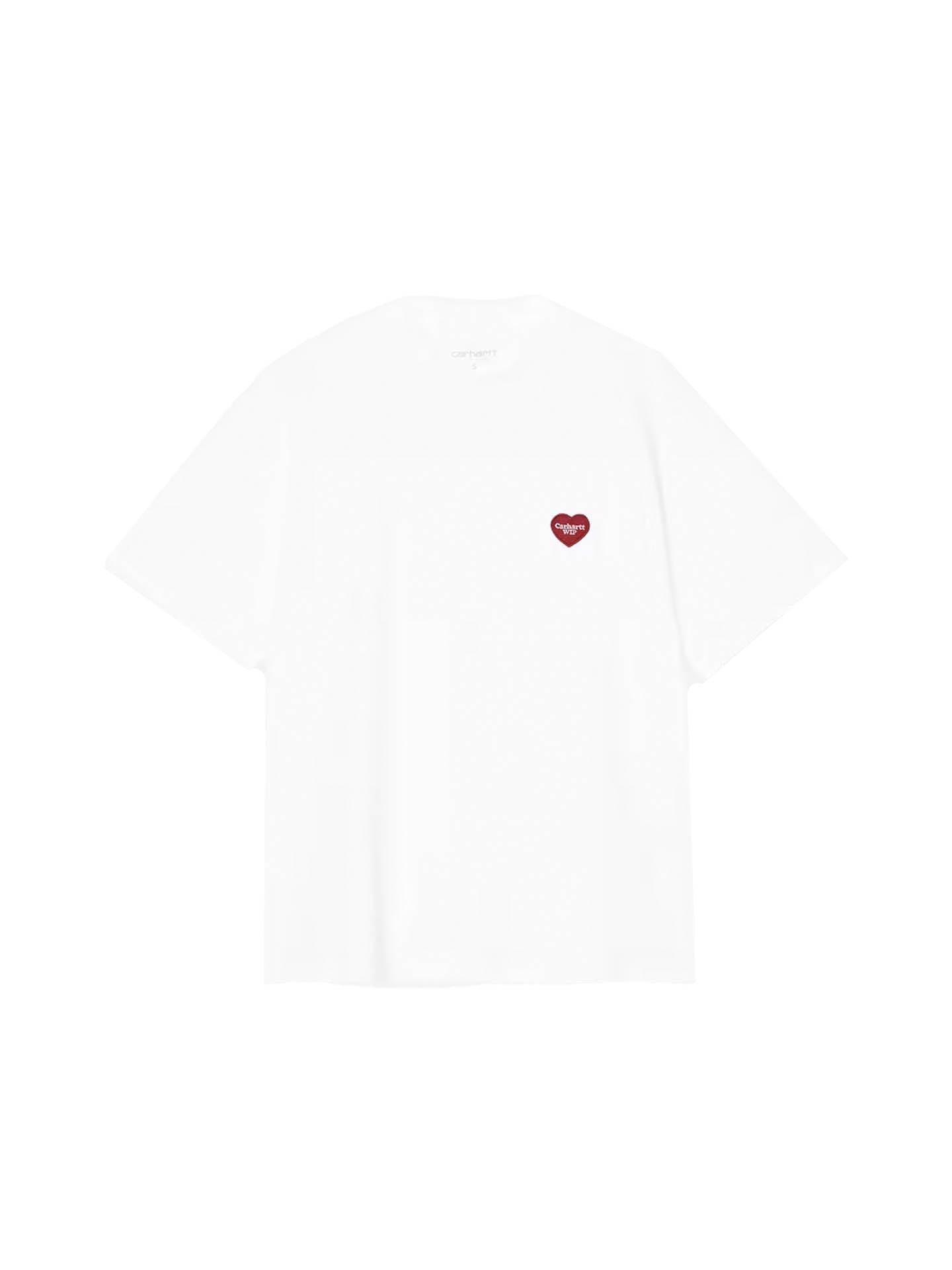 T-SHIRT MANICA CORTA HEART PATCH