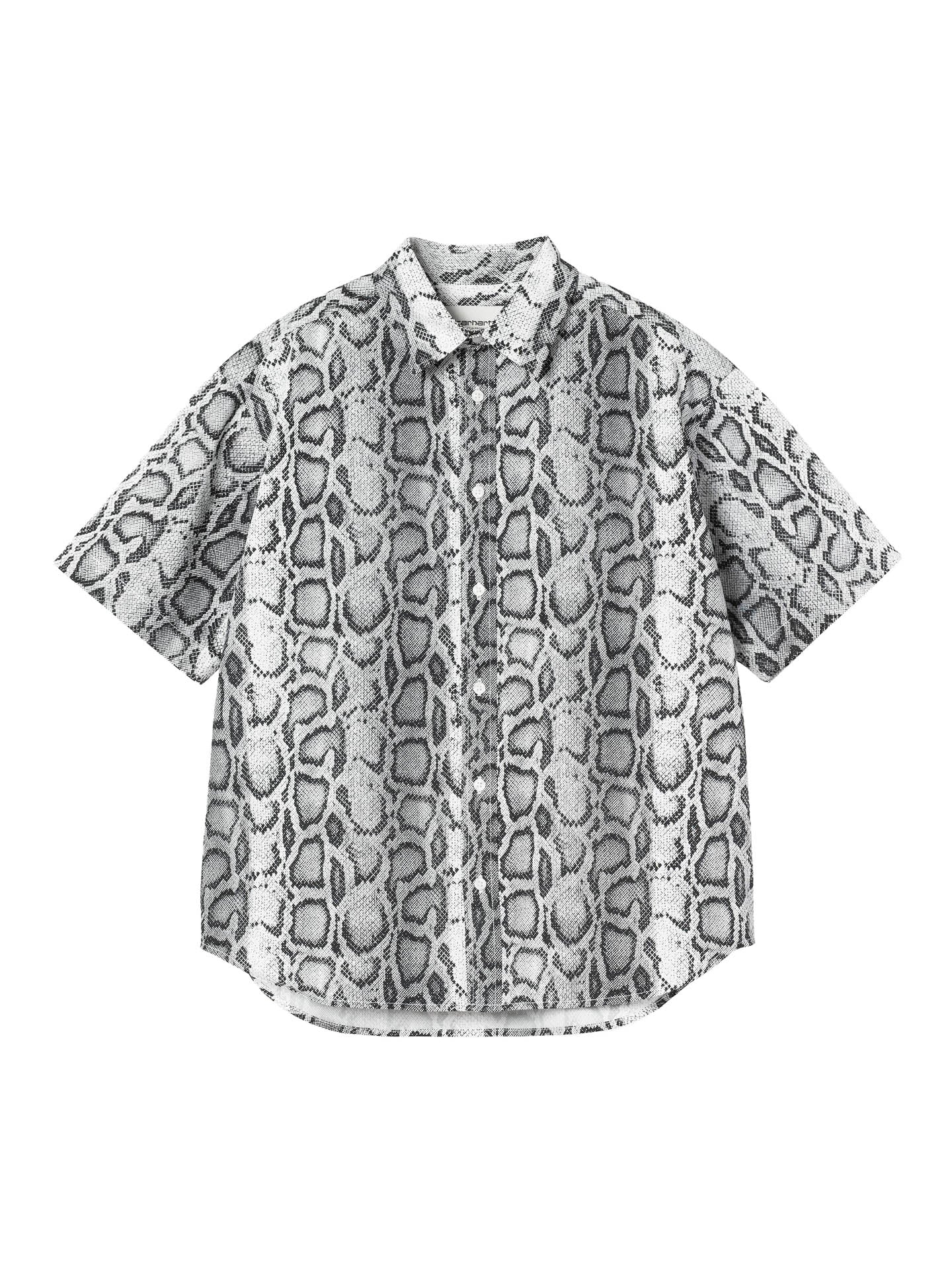 CAMICIA SNAKE CAMO COTTON TWILL