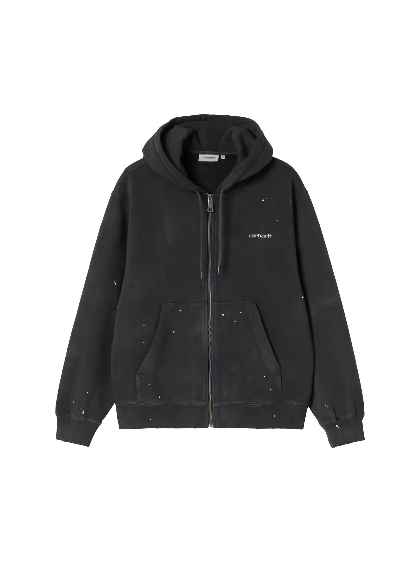 FELPA APERTA CAPPUCCIO PAINTER JACKET
