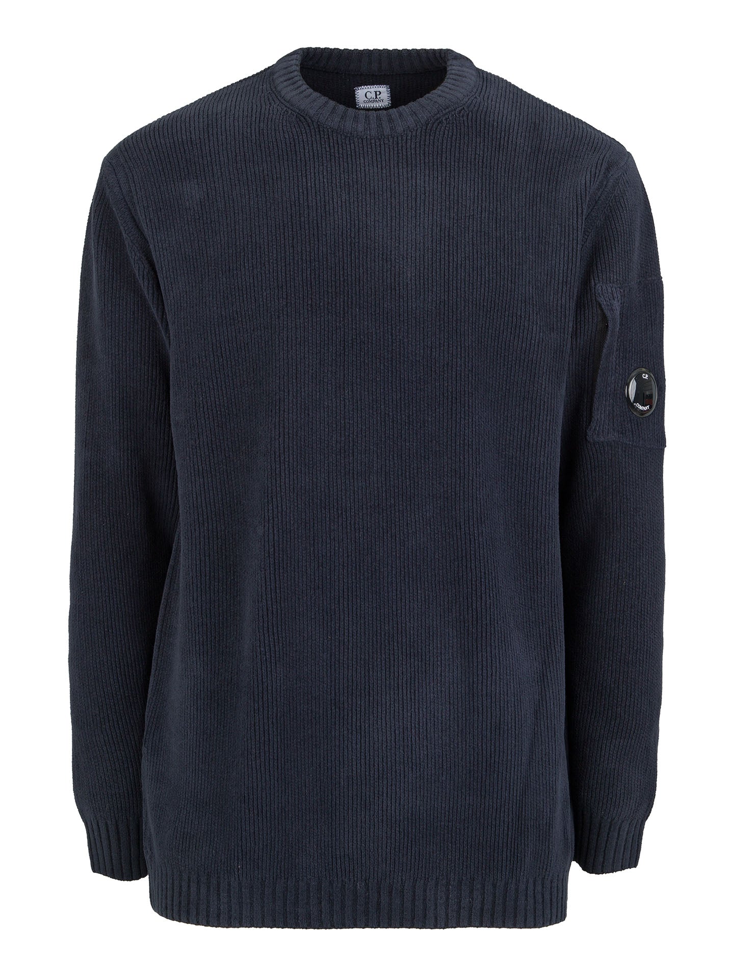 MAGLIA GIROCOLLO CREW NECK IN CHENILLE COTTON