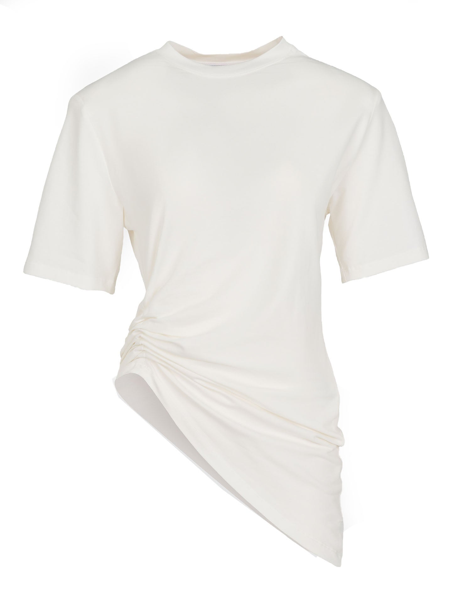 T-SHIRT SPALLINE DRAPPEGGIO