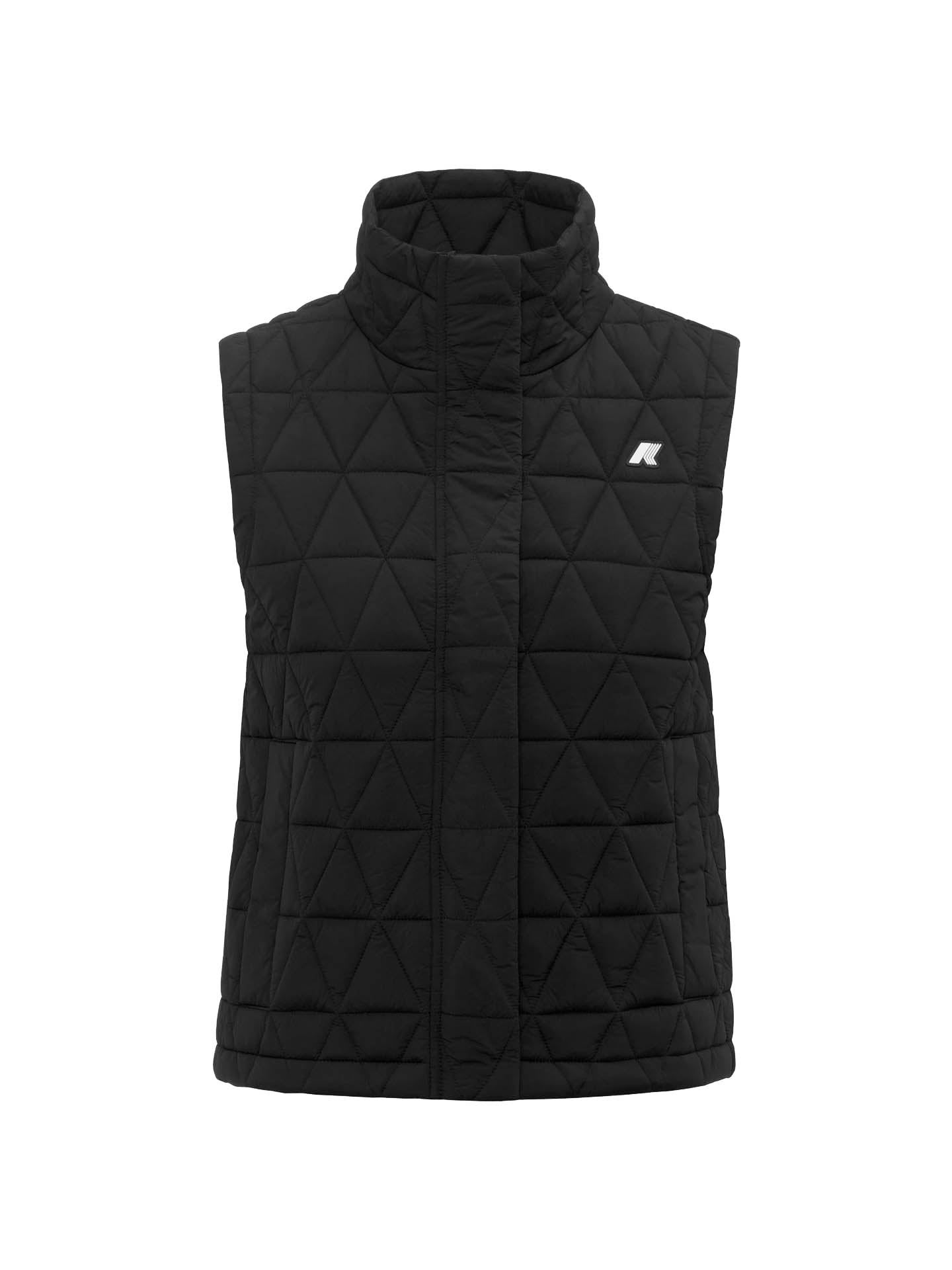 GILET SATINE DIAMOND QUILTED WARM