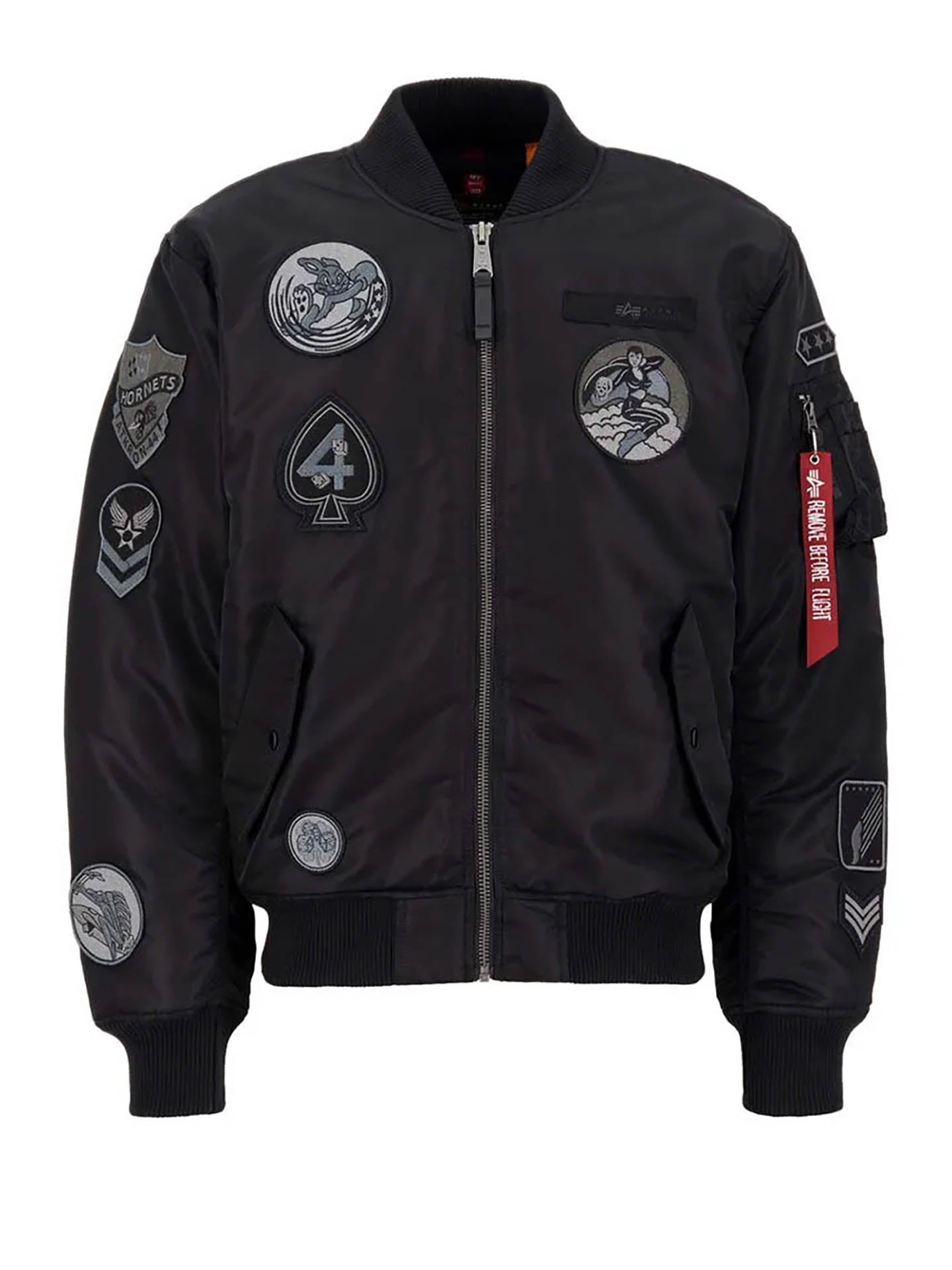 GIACCA BOMBER MA-1 PATCH