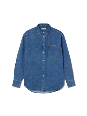 CAMICIA DENIM OVERSIZED POCKET